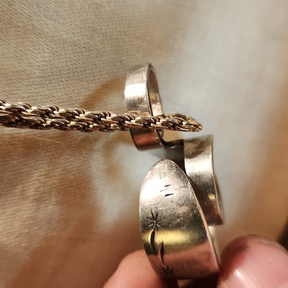 Artisan Made Antique PICKLE FORK PENDANT - Picture 5 of 8